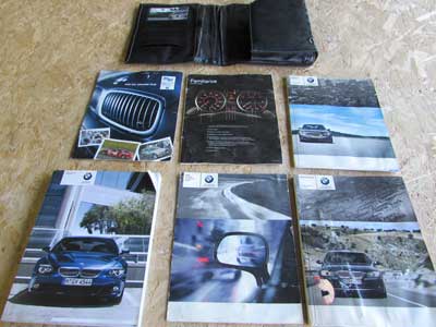 BMW Owner's Manual with Case 01410012832 E63 645Ci 650i